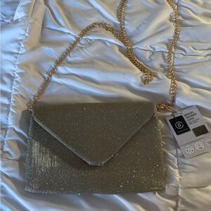 Elegant Gold Evening Clutch